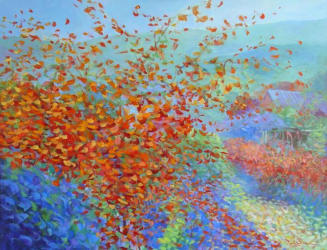 Season of Celebrations   2007   Acrylic on canvas   112 x 86 cm   POR