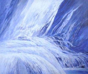 Waterfall   2011   Acrylic on canvas   61 x 51 cm   POR