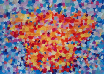 Prosperity Cake   2018   Acrylic on paper   40 x 29 cm   POR