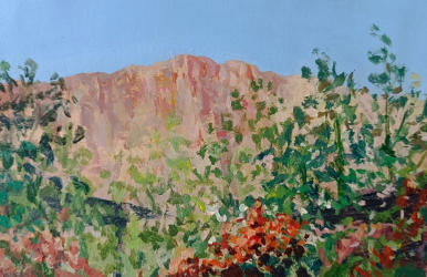 Joy 220311   2022   Acrylic on paper   15 x 10 cm   POR