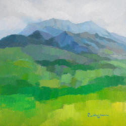 New Light   2016   Acrylic on canvas   30 x 30 cm   POR