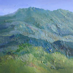 Mountains 012   2005   Acrylic on canvas   30 x 30 cm   POR
