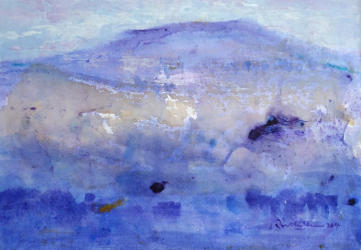 Landscape 14A   2014   Acrylic on paper   29.5 x 20.5 cm   POR