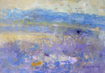 Landscape 14D   2014   Acrylic on paper   29.5 x 20.5 cm   POR