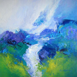 Sound of Change 2014   2014   Acrylic on canvas panel   30 x 30 cm   POR