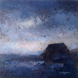 The Ancient Night   2016   Acrylic on canvas panel   30 x 30 cm   POR