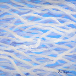 Misentangling   2012   Acrylic on canvas   30 x 30 cm   POR