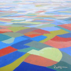 Aerial View 12   2012   Acrylic on canvas panel   30 x 30 cm   POR