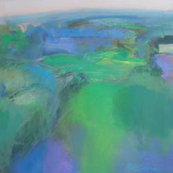 Landscape 05   2005   Acrylic on canvas panel   61 x 61 cm   POR