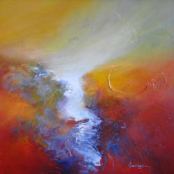 Stream of Joy   2011   Acrylic on canvas   61 x 61 cm   POR