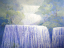 Waterfall in National Park   2010   Acrylic on canvas   102 x 76 cm   POR