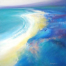 Sea and Beach   2009   Acrylic on canvas   92 x 92 cm   POR