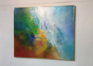 Waterfall 2003   Acrylic on canvas   120 x 100cm   POR