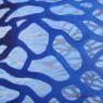 Blue Net 2   2012   Acrylic on canvas panel   30 x 30 cm   POR