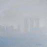 Haze, Singapore   2013   Acrylic on canvas panel   30 x 30 cm   POR