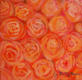 Roses R2 2009 Acrylic on canvas 15 x 15 cm